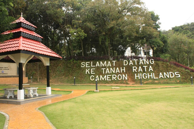 Selamat Datang Lama Cameron Highlands - Pintu masuk bersejarah